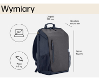 HP Travel 18l 15,6″ niebieski - 1505014 - zdjęcie 4